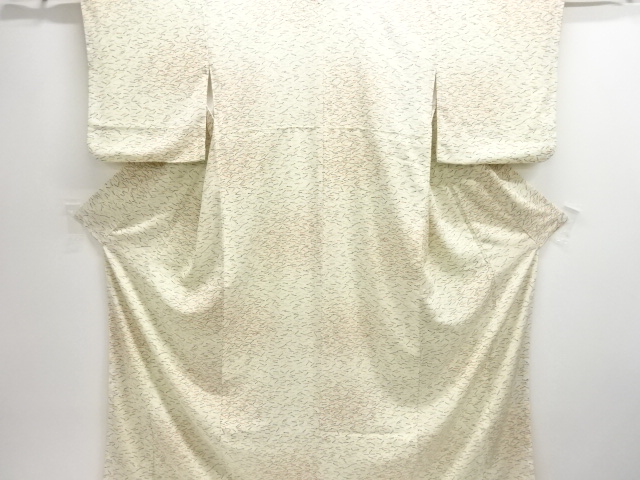 JAPANESE KIMONO / KOMON / CHIRIMEN / PINE 